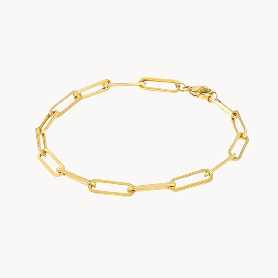Elodie Paperclip Bracelet