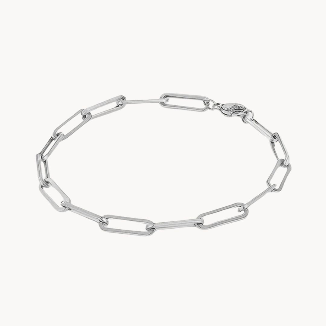 Elodie Paperclip Bracelet