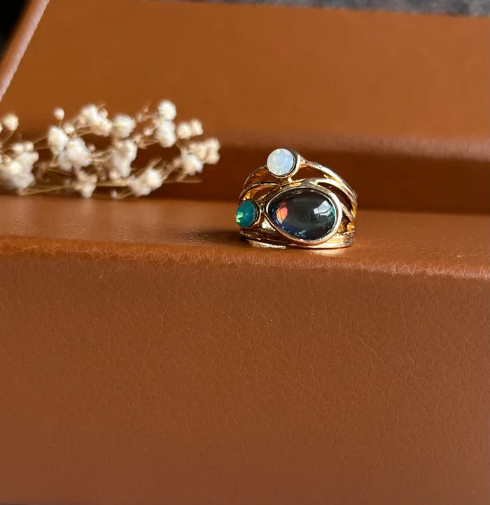 Vintage Blue Moonstone Ring