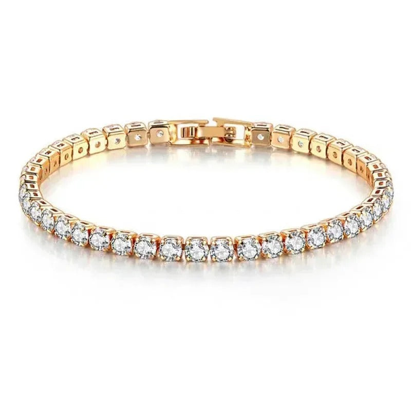 Kiera Gold Crystal Bracelet