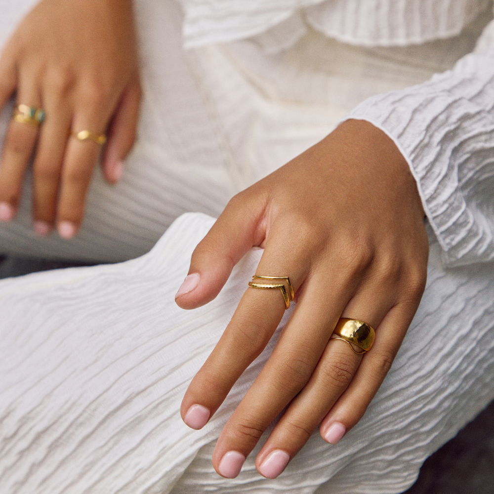 Harper Layered Wrap Ring