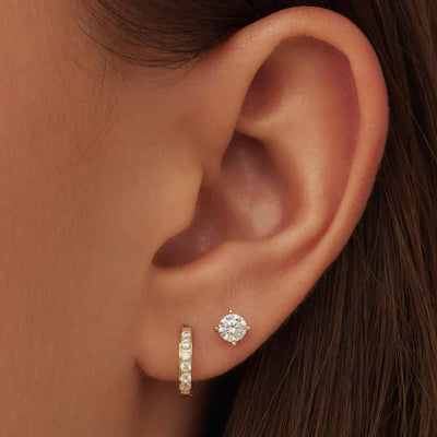 Juego de pendientes de piedra Dara Brillane